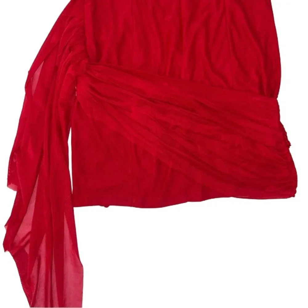 Hello Molly Red Mini Dress - Picture 8 of 12